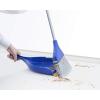 imageSuperio ClipOn Dustpan  Heavy Duty Blue Plastic Easy Grip Clip On Dust Pan with Rubber Edge Detailed Sweeping Debris Fits Standard Brooms Home ampamp Commercial Dusting ampamp Cleaning Tool 1Blue