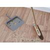 imageSuperio ClipOn Dustpan with Rubber Lip  10inch Wide Durable Plastic Dust Pan with Comfort Grip Handle Plastic Dustpan GreyGray