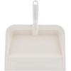 imageSuperio ClipOn Dustpan with Rubber Lip  10inch Wide Durable Plastic Dust Pan with Comfort Grip Handle Plastic Dustpan GreyWhite