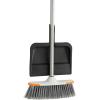 imageSuperio ClipOn Dustpan with Rubber Lip  10inch Wide Durable Plastic Dust Pan with Comfort Grip Handle White 1PackBlack