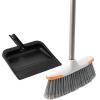 imageSuperio ClipOn Dustpan with Rubber Lip  10inch Wide Durable Plastic Dust Pan with Comfort Grip Handle White 1PackBlack