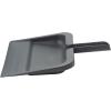 imageSuperio ClipOn Dustpan with Rubber Lip  10inch Wide Durable Plastic Dust Pan with Comfort Grip Handle White 1PackGray