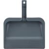 imageSuperio ClipOn Dustpan with Rubber Lip  10inch Wide Durable Plastic Dust Pan with Comfort Grip Handle White 1PackGray