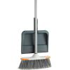 imageSuperio ClipOn Dustpan with Rubber Lip  10inch Wide Durable Plastic Dust Pan with Comfort Grip Handle White 1PackGray