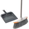 imageSuperio ClipOn Dustpan with Rubber Lip  10inch Wide Durable Plastic Dust Pan with Comfort Grip Handle White 1PackGray