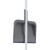 imageSuperio ClipOn Dustpan with Rubber Lip  10inch Wide Durable Plastic Dust Pan with Comfort Grip Handle White 1PackGray