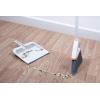 imageSuperio ClipOn Dustpan with Rubber Lip  10inch Wide Durable Plastic Dust Pan with Comfort Grip Handle White 1PackWhite