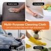 imageSuperio Cotton Terry Washcloths Grey Towels 100 Cotton Cleaning Cloth 16quot Rags Wash Clothes for Body and Face Spa Towels Multi Purpose 24 12quotx12quot24