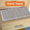 imageSuperio Cotton Terry Washcloths Grey Towels 100 Cotton Cleaning Cloth 16quot Rags Wash Clothes for Body and Face Spa Towels Multi Purpose 24 12quotx12quot24
