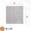 imageSuperio Cotton Terry Washcloths Grey Towels 100 Cotton Cleaning Cloth 16quot Rags Wash Clothes for Body and Face Spa Towels Multi Purpose 24 12quotx12quot6