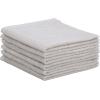 imageSuperio Cotton Terry Washcloths Grey Towels 100 Cotton Cleaning Cloth 16quot Rags Wash Clothes for Body and Face Spa Towels Multi Purpose 24 12quotx12quot6