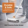 imageSuperio Deck Scrub Brush Head Heavy Duty Stiff Bristles Grout Scrubber with Scraper  Cleans Hot Tub Swimming Pool Granite Tiles Bathroom Patio Kitchen Wall and Deck Refill Brush Head54 Inches