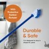 imageSuperio Deck Scrub Brush with Long Handle 48 Inches Heavy Duty Stiff Bristles Grout Scrubber with Scraper  Cleans Hot Tub Swimming Pool Granite Tiles Bathroom Patio Kitchen Wall and Deck 23