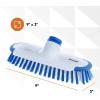 imageSuperio Deck Scrub Brush with Long Handle 48 Inches Heavy Duty Stiff Bristles Grout Scrubber with Scraper  Cleans Hot Tub Swimming Pool Granite Tiles Bathroom Patio Kitchen Wall and Deck 21