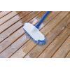 imageSuperio Deck Scrub Brush with Long Handle 48 Inches Heavy Duty Stiff Bristles Grout Scrubber with Scraper  Cleans Hot Tub Swimming Pool Granite Tiles Bathroom Patio Kitchen Wall and Deck 22