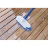 imageSuperio Deck Scrub Brush with Long Handle 48 Inches Heavy Duty Stiff Bristles Grout Scrubber with Scraper  Cleans Hot Tub Swimming Pool Granite Tiles Bathroom Patio Kitchen Wall and Deck 22