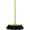 imageSuperio Design Broom Fancy Black and White Angle Broom Cute Splash Design Kitchen Broom with Safety Bumper 48quot Indoor and Outdoor Sweeping ToolPolka Dot Design