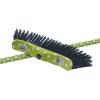 imageSuperio Design Broom Fancy Black and White Angle Broom Cute Splash Design Kitchen Broom with Safety Bumper 48quot Indoor and Outdoor Sweeping ToolPolka Dot Design