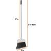 imageSuperio Duty Slim Upright Broom and Dustpan Set Grey 38 X 4 X 13Gray