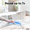 imageSuperio Handy Wipes For Kitchen MultiPurpose HeavyDuty Reusable Cleaning cloth for house Bathroom and office Disposable Dish Towel 15 GreyBlue