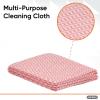 imageSuperio Handy Wipes For Kitchen MultiPurpose HeavyDuty Reusable Cleaning cloth for house Bathroom and office Disposable Dish Towel 15 GreyRed