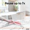 imageSuperio Handy Wipes For Kitchen MultiPurpose HeavyDuty Reusable Cleaning cloth for house Bathroom and office Disposable Dish Towel 15 GreyRed