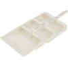 imageSuperio Heavy Duty Plastic Dustpan with Comfort Grip Handle Black Durable Lightweight Multi Surface Dust Pan Easy Broom Sweeping 10 inches Wide 3PackWhite