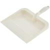 imageSuperio Heavy Duty Plastic Dustpan with Comfort Grip Handle Black Durable Lightweight Multi Surface Dust Pan Easy Broom Sweeping 10 inches Wide 3PackWhite