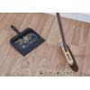 imageSuperio Horsehair Broom Brown Metal Handle with Fine Premium Bristles Heavy Duty Home and Kitchen Broom Easy Sweeping Dust and Wisp Floors and CornersHorsehair