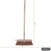imageSuperio Horsehair Broom Brown Metal Handle with Fine Premium Bristles Heavy Duty Home and Kitchen Broom Easy Sweeping Dust and Wisp Floors and CornersHorsehair