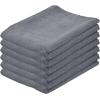 imageSuperio Microfiber Cleaning Cloth 2Pack Extra Large 20 x 30 inches Scratch Free Quick Dry Machine Washable MultiPurpose Towel for Floor Car Glass Kitchen BathroomGrey