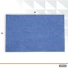 imageSuperio Microfiber Cleaning Cloth 2Pack Extra Large 20 x 30 inches Scratch Free Quick Dry Machine Washable MultiPurpose Towel for Floor Car Glass Kitchen BathroomBlue