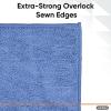 imageSuperio Microfiber Cleaning Cloth 2Pack Extra Large 20 x 30 inches Scratch Free Quick Dry Machine Washable MultiPurpose Towel for Floor Car Glass Kitchen BathroomBlue