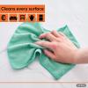 imageSuperio Microfiber Cleaning Cloth for Cars Kitchen Cleaning Rags for Housekeeping 16quot Absorbent Micro Fiber Towels for House Bathroom AllPurpose StreakFree lintFree Wash Cloths 4 YellowGreen