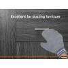 imageSuperio Microfiber Dusting Gloves for Plants Silver Polishing Gloves Reusable Scratch Free Miracle Mitt Washable Cleaning Car Wash Mitt1 Pack
