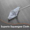 imageSuperio Microfiber Squeegee Mopping Towel Floor Cloth White Cloth for Cuban Style Mop Israeli Sponga Kitchen Bathroom Cleaning Tile Stone Wood Floor Washing Drying Towel 18quotx24quot 24 Pack18x24