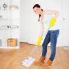 imageSuperio Microfiber Squeegee Mopping Towel Floor Cloth White Cloth for Cuban Style Mop Israeli Sponga Kitchen Bathroom Cleaning Tile Stone Wood Floor Washing Drying Towel 18quotx24quot 24 Pack20x20