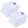 imageSuperio Microfiber Squeegee Mopping Towel Floor Cloth White Cloth for Cuban Style Mop Israeli Sponga Kitchen Bathroom Cleaning Tile Stone Wood Floor Washing Drying Towel 18quotx24quot 24 Pack20x20