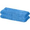 imageSuperio Microfiber mop for Hardwood Floor Cleaning Tile Floors Laminate Floors Wallsself Wringing Miracle Flat Mop Telescopic HandleBlue211 Refills