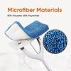 imageSuperio Microfiber mop for Hardwood Floor Cleaning Tile Floors Laminate Floors Wallsself Wringing Miracle Flat Mop Telescopic HandleBlue47 Mop