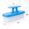 imageSuperio Nail Brush Cleaner with Handle  Durable Brush Scrubber To Clean Toes Fingernails Hand Scrubber All Surface Cleaning Blue Heavy Duty Scrub Brush Stiff Bristles Easy To Hold