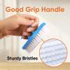 imageSuperio Nail Brush Cleaner with Handle  Durable Brush Scrubber To Clean Toes Fingernails Hand Scrubber All Surface Cleaning Blue Heavy Duty Scrub Brush Stiff Bristles Easy To Hold