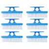 imageSuperio Nail Brush for Cleaning Fingernails Toe ampamp Foot  AllPurpose Stiff Scrub Brush for Home Kitchen Work  BlackBlue