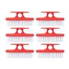 imageSuperio Nail Brush for Cleaning Fingernails Toe ampamp Foot  AllPurpose Stiff Scrub Brush for Home Kitchen Work  BlackRed
