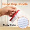 imageSuperio Nail Brush for Cleaning Fingernails Toe ampamp Foot  AllPurpose Stiff Scrub Brush for Home Kitchen Work  BlackWhiteRed