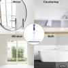 imageSuperio Rubber Squeegee 2 Pack Streak Free All Purpose Window Squeegee Comfort Grip Handle and Hanging Hook Red 10 Inch 2 PackBlue Grey