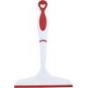 imageSuperio Rubber Squeegee 2 Pack Streak Free All Purpose Window Squeegee Comfort Grip Handle and Hanging Hook Red 10 Inch 2 PackBlue Red