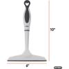 imageSuperio Rubber Squeegee 2 Pack Streak Free All Purpose Window Squeegee Comfort Grip Handle and Hanging Hook Red 10 Inch 2 PackGray