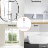 imageSuperio Rubber Squeegee 2 Pack Streak Free All Purpose Window Squeegee Comfort Grip Handle and Hanging Hook Red 10 Inch 2 PackRed