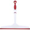imageSuperio Rubber Squeegee 3 Pack Streak Free All Purpose Window Squeegee Comfort Grip Handle and Hanging Hook Blue Red Grey 10 Inch 3 Pack